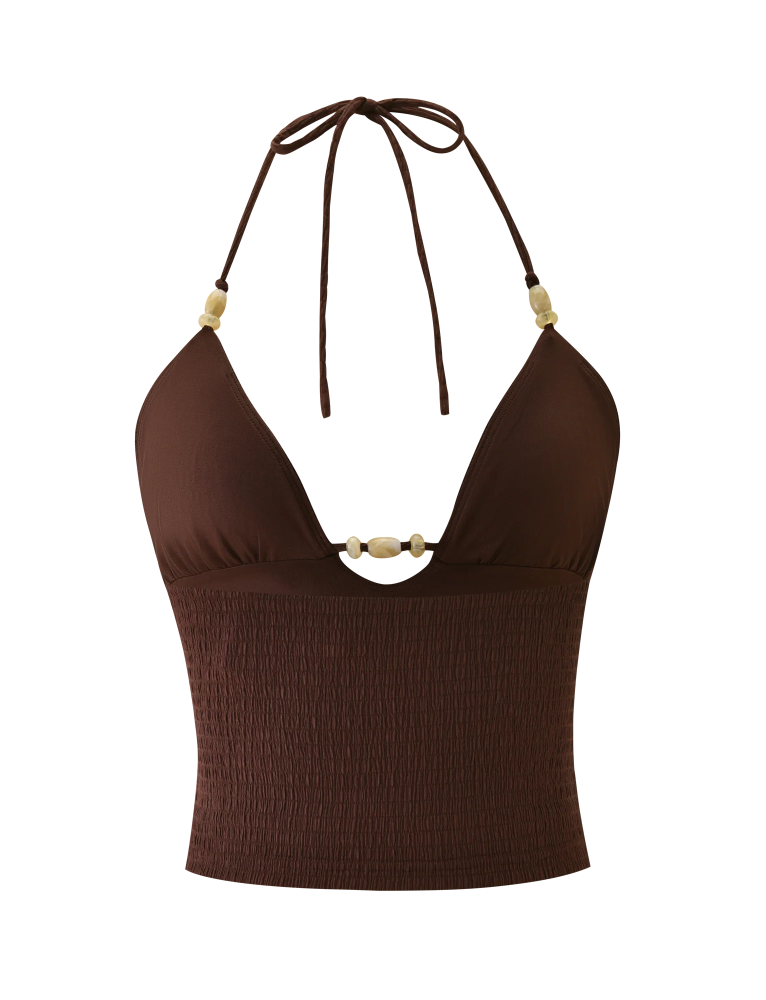 ZINNIA TOP - CHOCOLATE