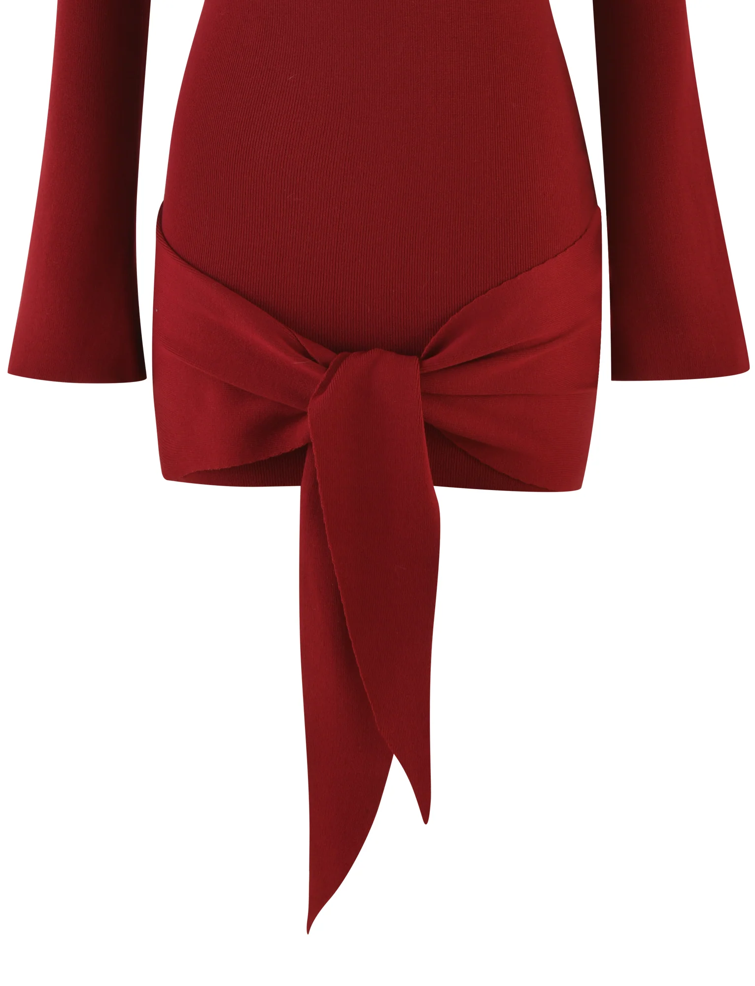 CYPRESS MINI DRESS - RED : WINE