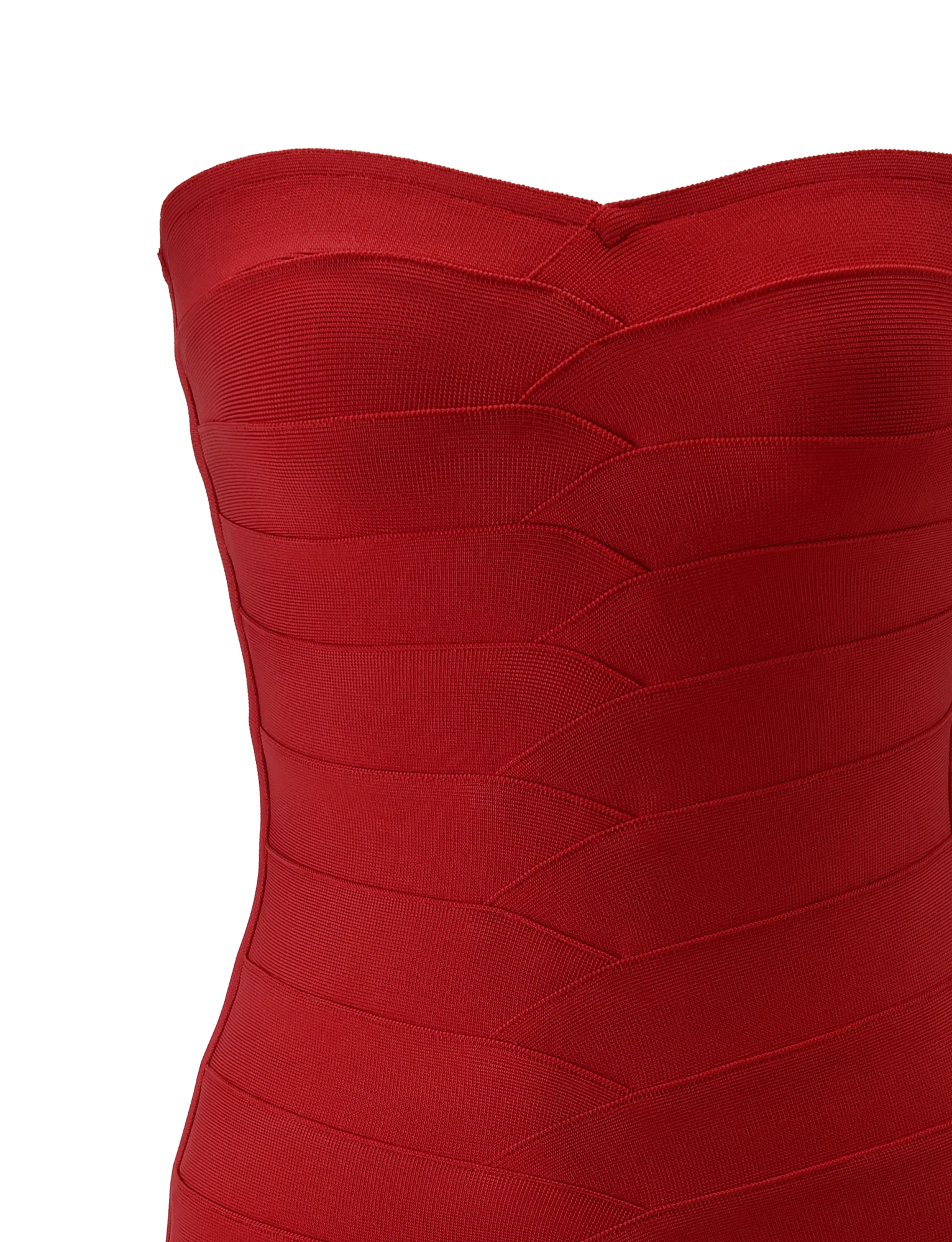 NIYA BANDAGE DRESS - RED