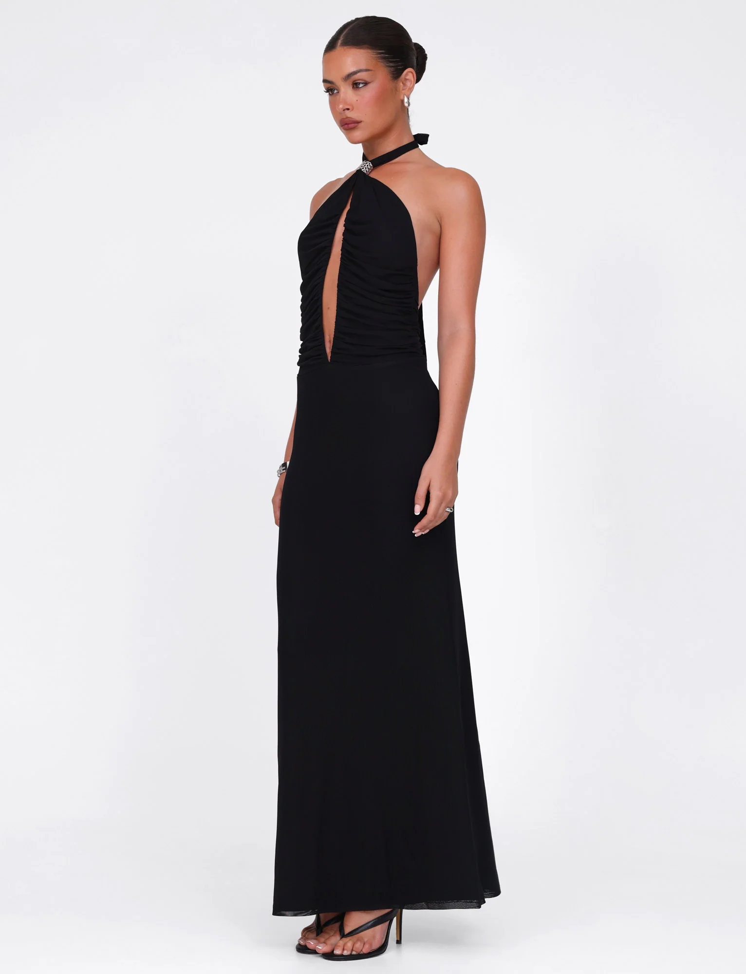 ZARA MAXI DRESS - BLACK