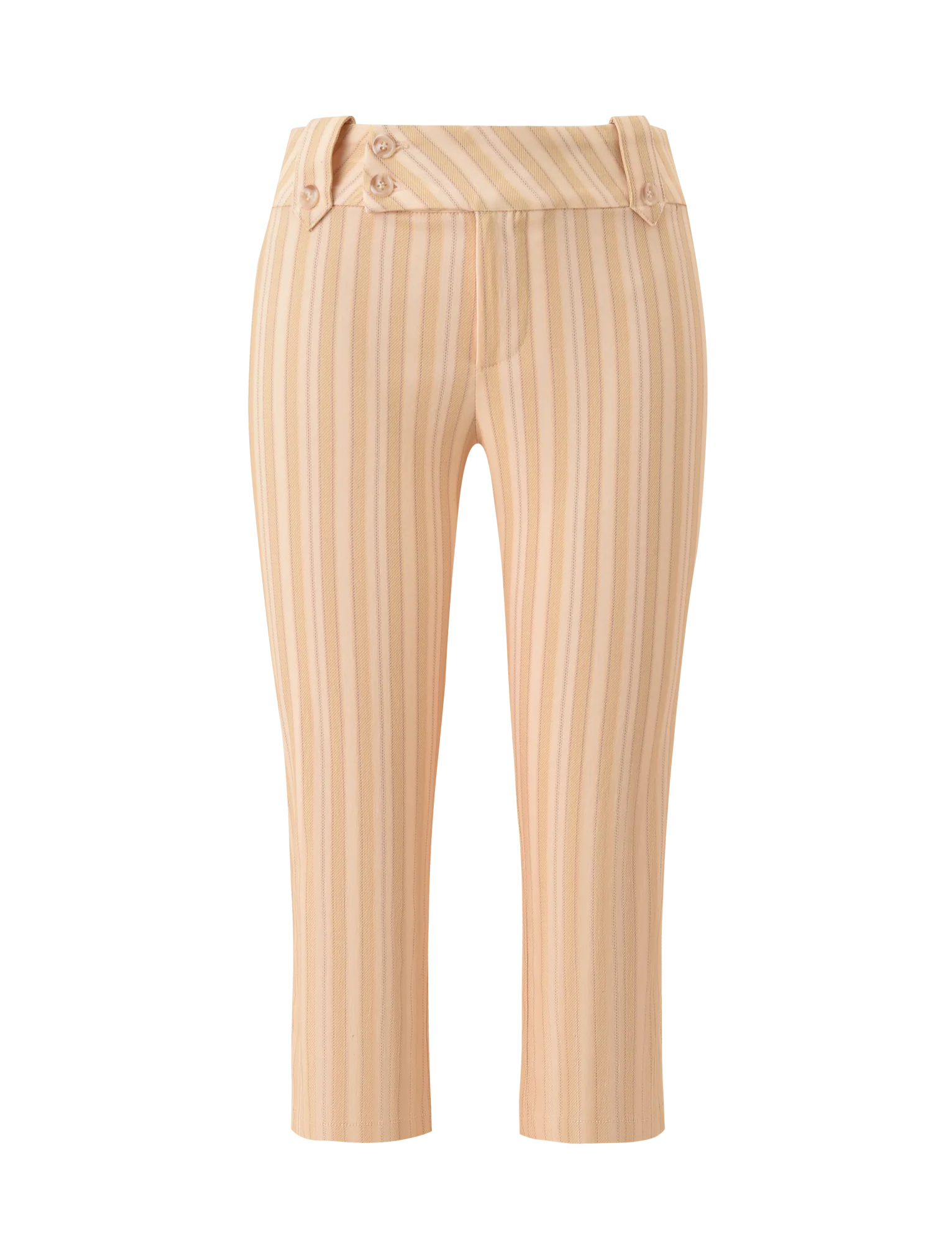 KITTIE CAPRI - YELLOW STRIPE