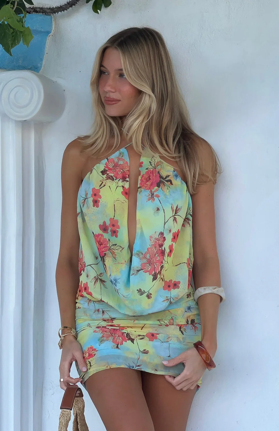 Silver Springs Mini Dress Spring Dream