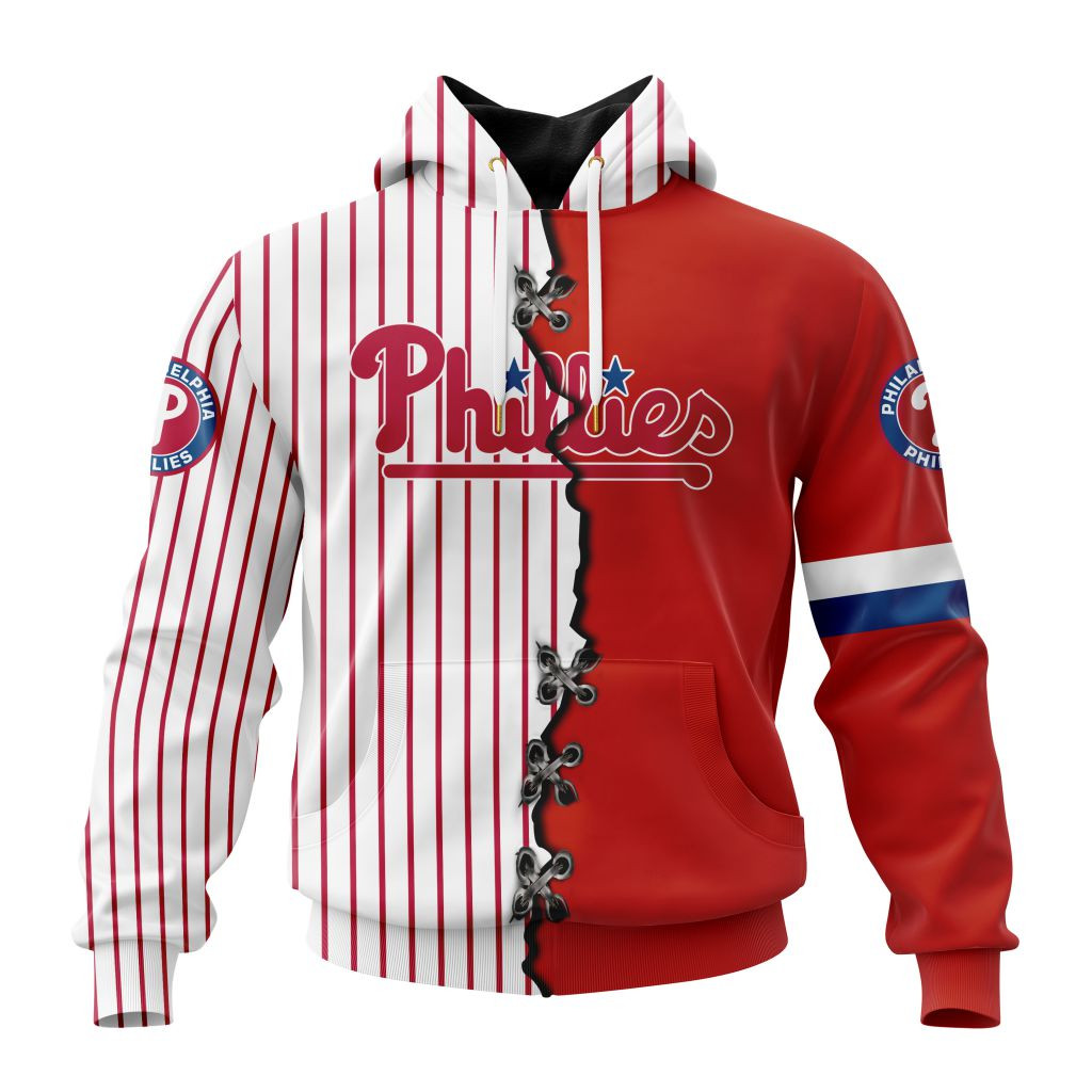 Philadelphia Phillies | Personalized Hoodie Mix Jersey Design