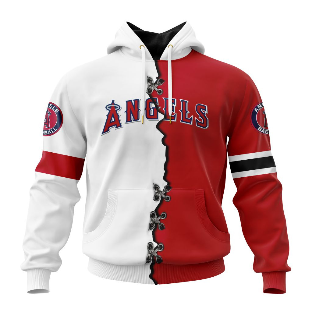Los Angeles Angels | Personalized Hoodie Mix Jersey Design