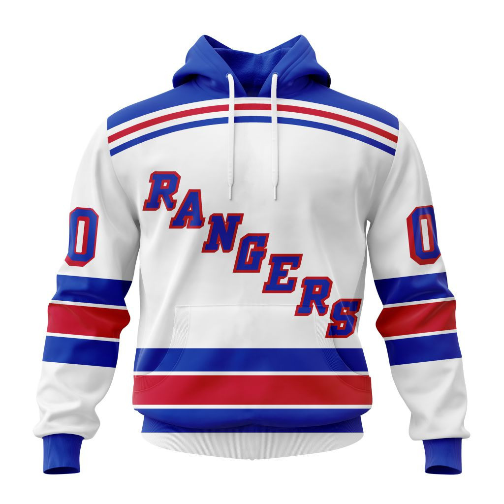 New York Rangers | Personalized Away Hoodie Jerseys