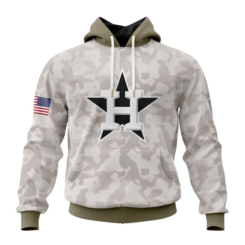 Houston Astros | Special Hoodie Armed Forces Day Design