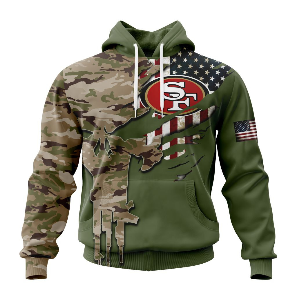 San Francisco 49ers | Special Camo Design For Veterans Day
