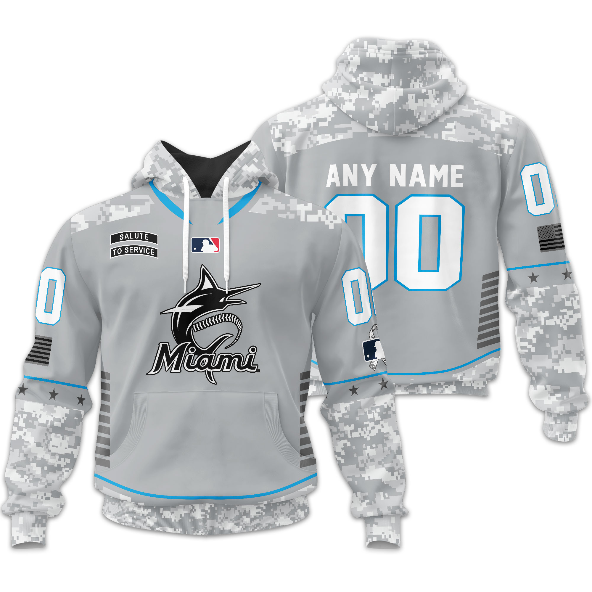 Miami Marlins | Specialized Design Camo Salute