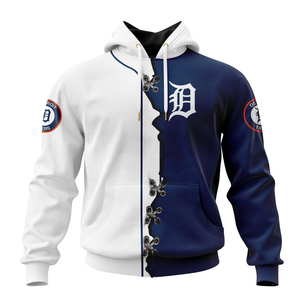 Detroit Tigers | Personalized Hoodie Mix Jersey Design