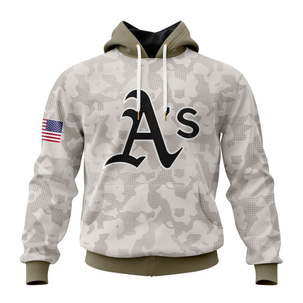 Oakland Athletics | Special Hoodie Armed Forces Day Design
