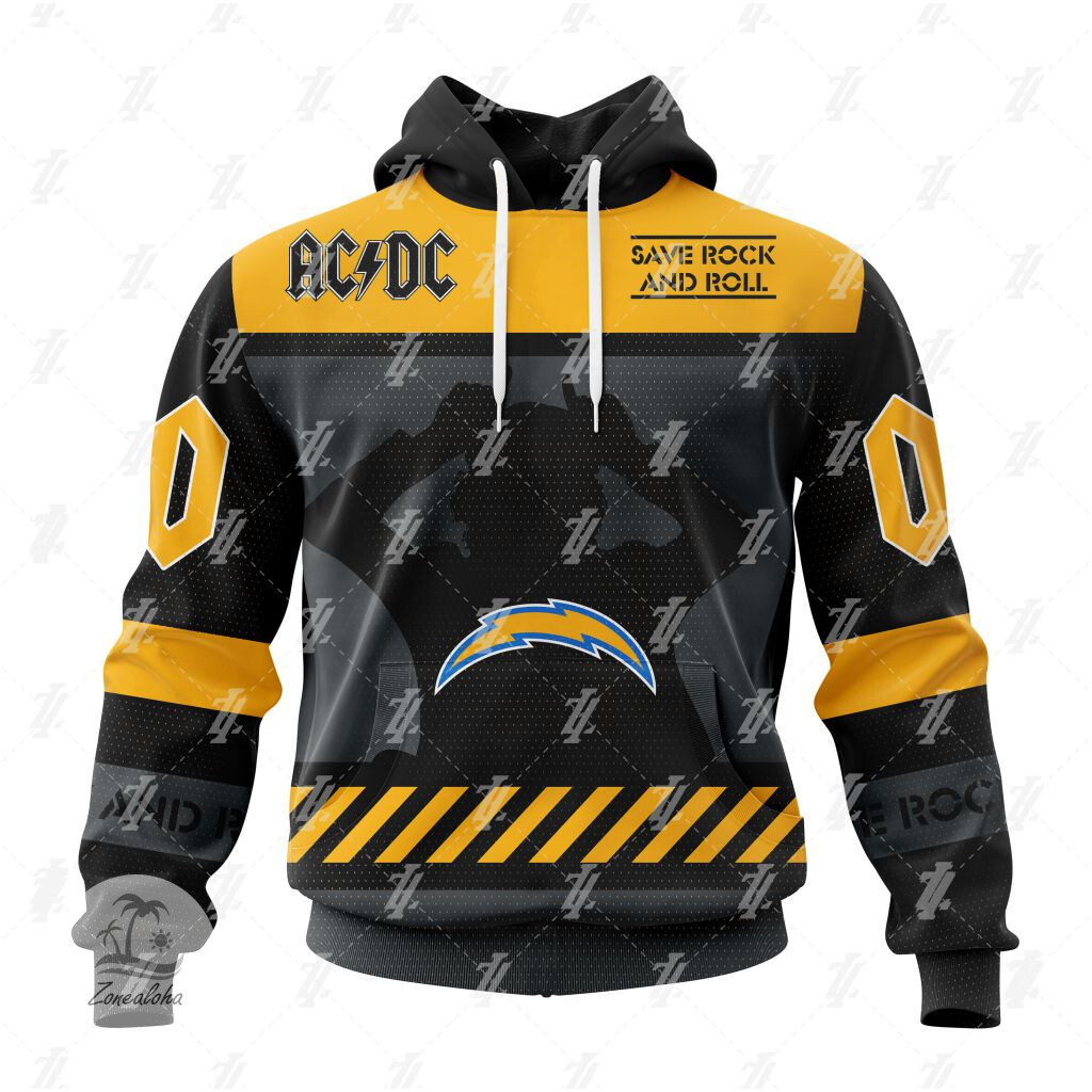 Los Angeles Chargers | Specialized AC/DC ”Save Rock And Roll”