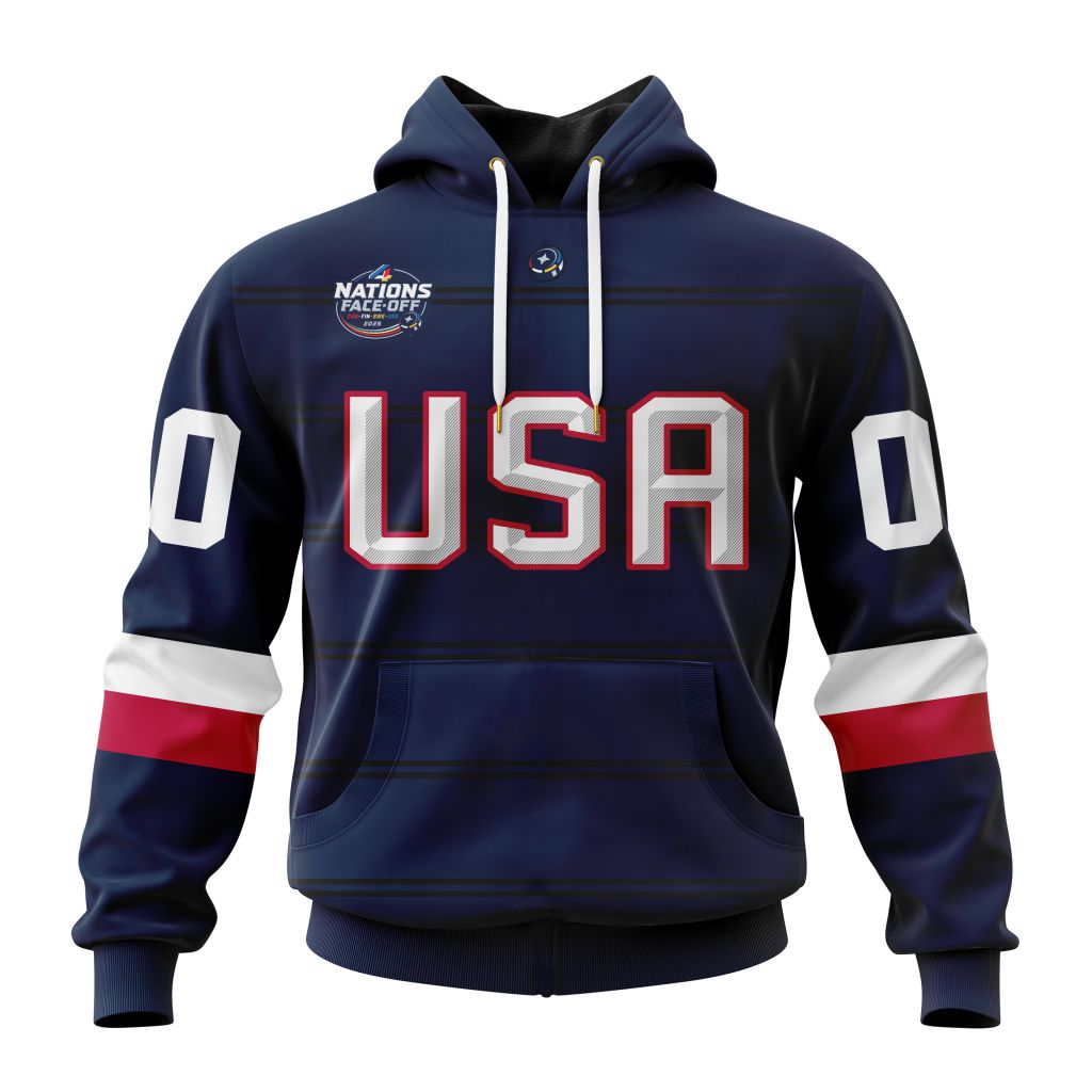 USA Hockey Home Personalized 4 Nations Face-Off 2025