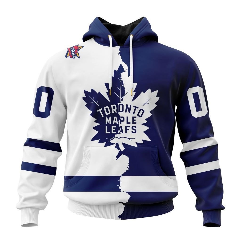 Toronto Maple Leafs | Personalize Home Mix Away Hoodie