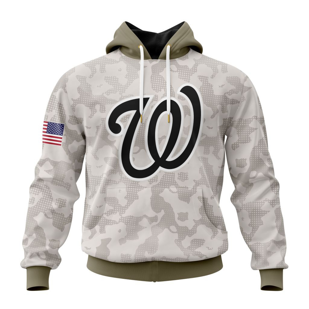 Washington Nationals | Special Hoodie Armed Forces Day Design
