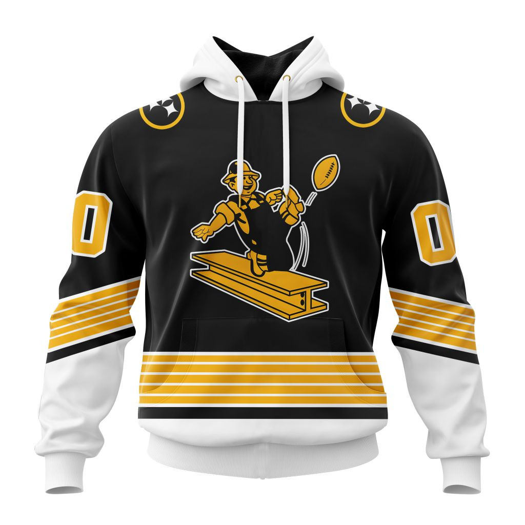 Pittsburgh Steelers | Personalized Reverse Retro Pattern