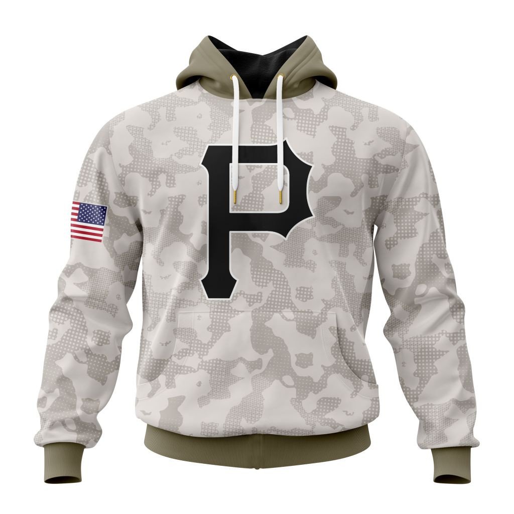 Pittsburgh Pirates | Special Hoodie Armed Forces Day Design