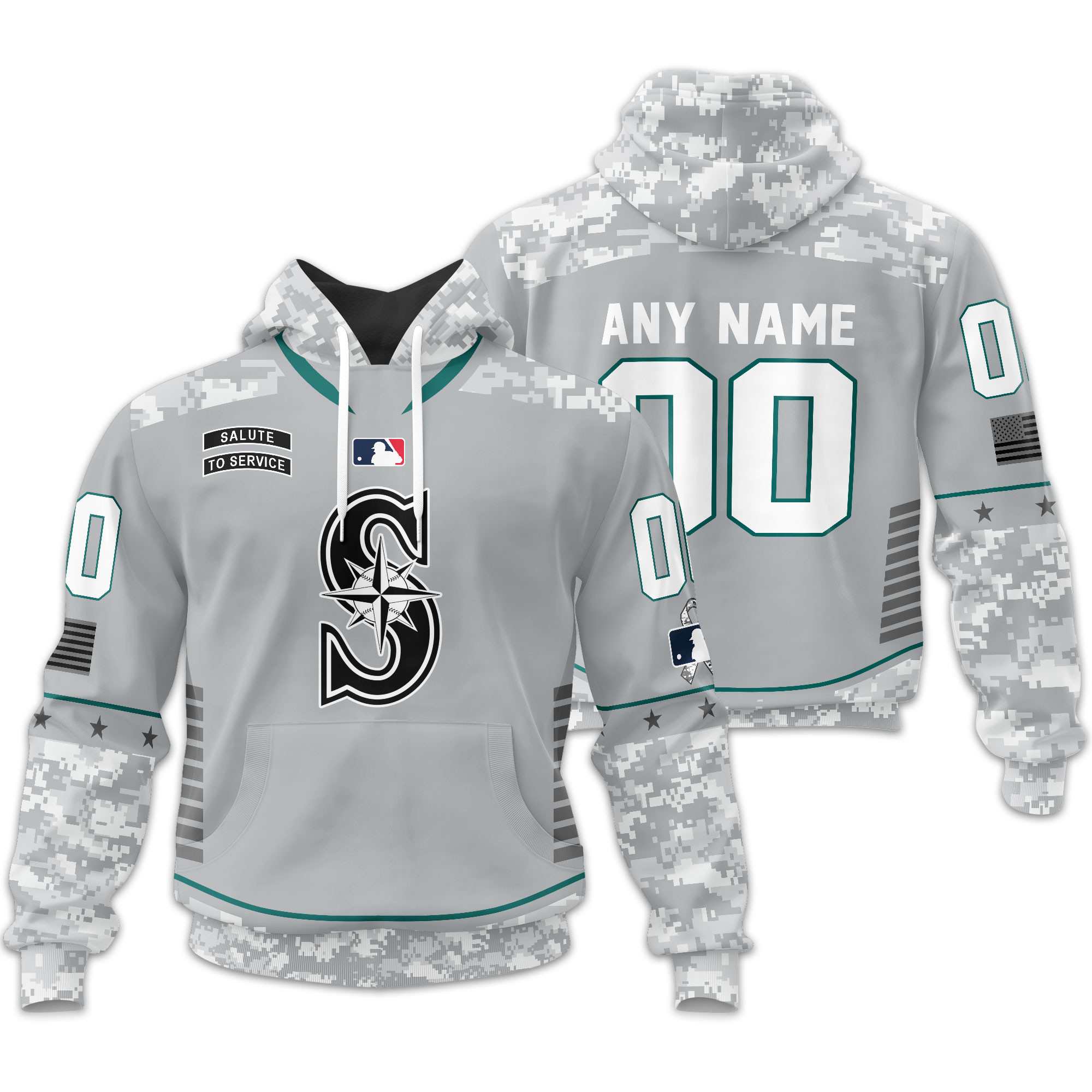 Seattle Mariners | Specialized Design Camo Salute