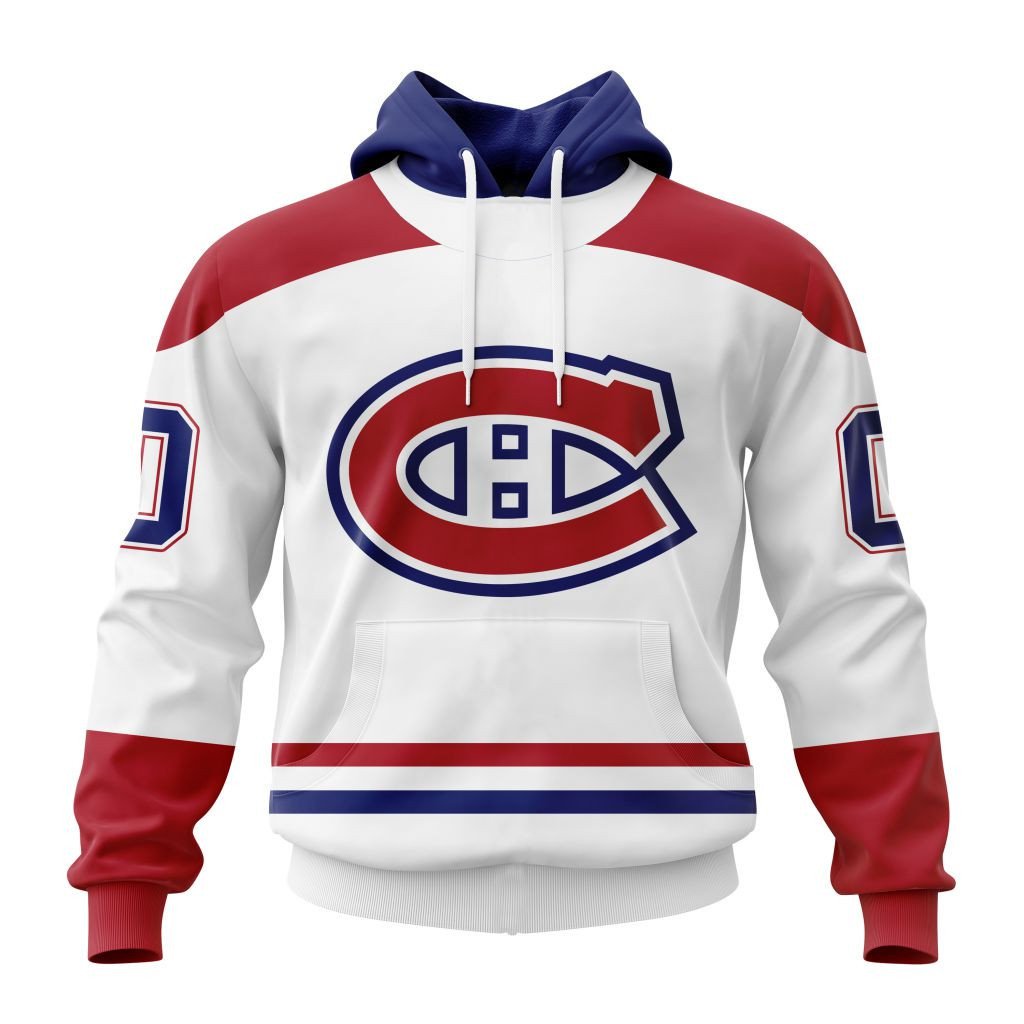 Montreal Canadiens | Personalized Away Hoodie Jerseys