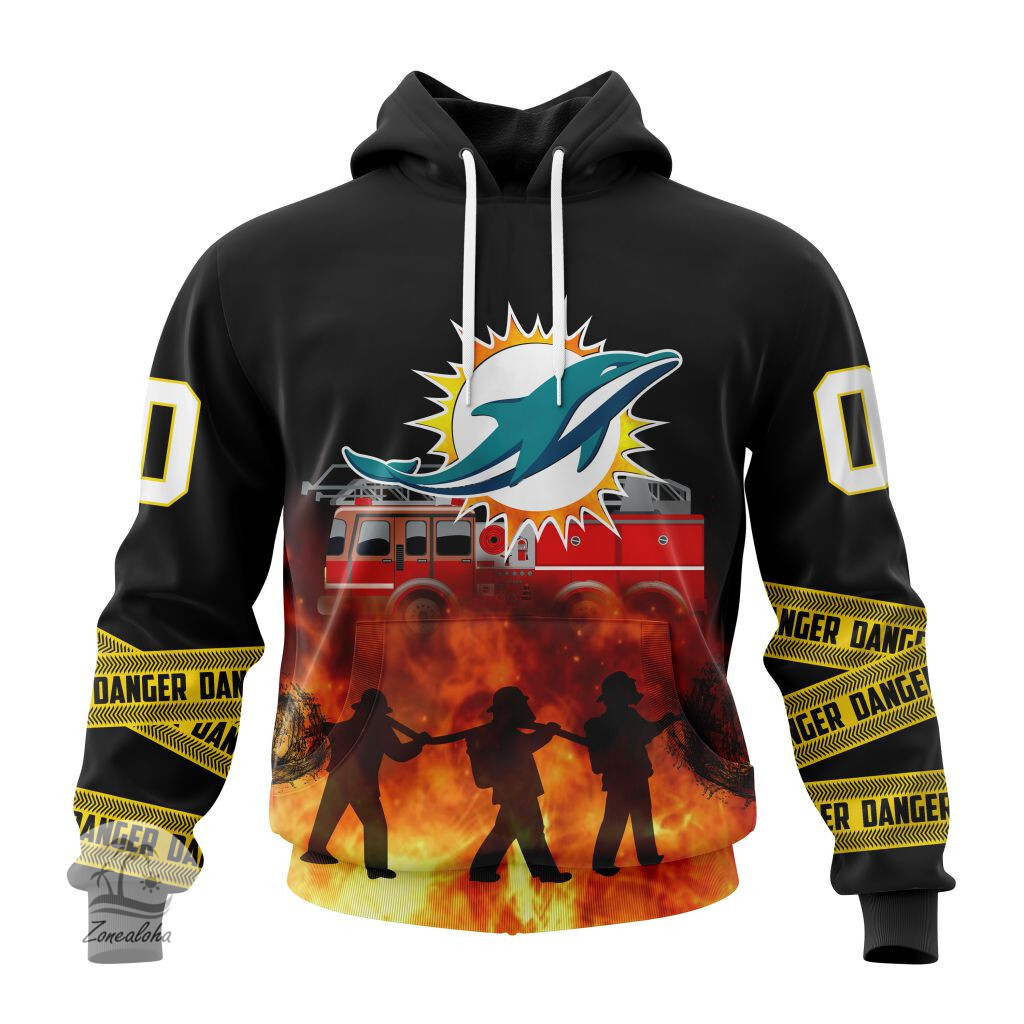 Miami Dolphins | Specialized Design Honor Firefighter