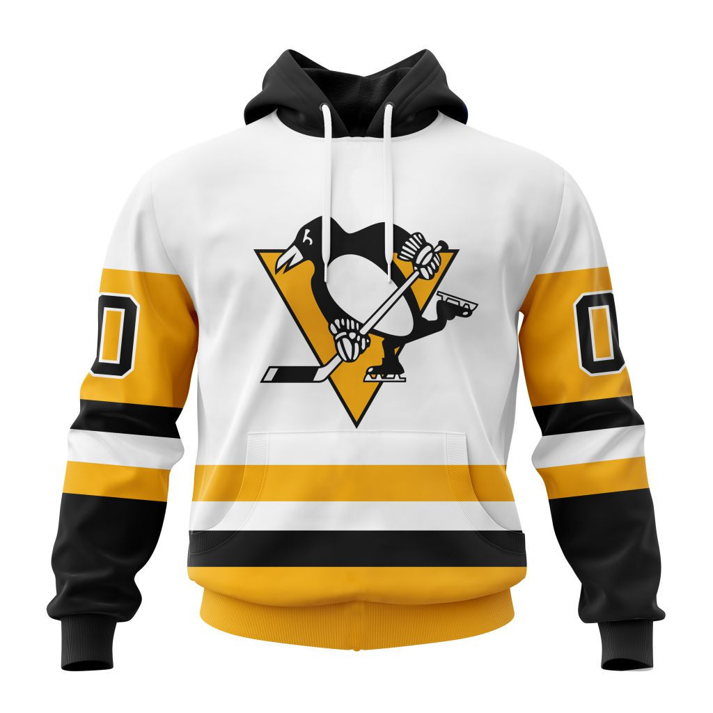Pittsburgh Penguins | Personalized Away Hoodie Jerseys