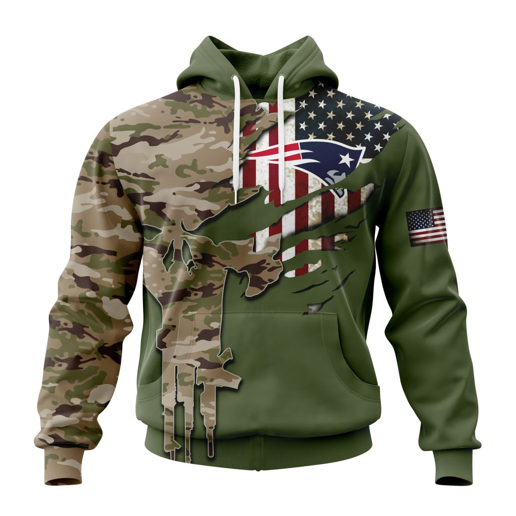 New England Patriots | Special Camo Design For Veterans Day