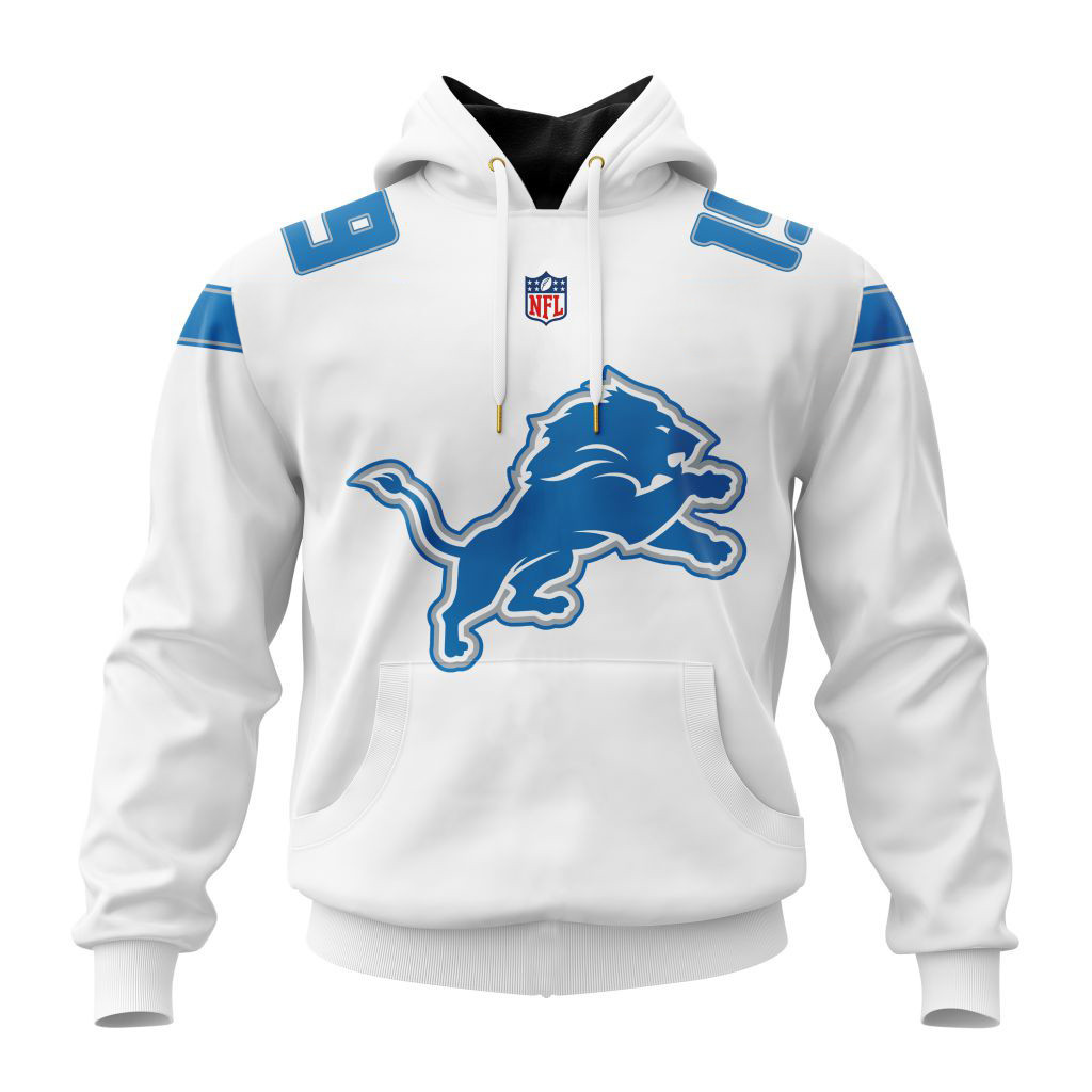 Detroit Lions | Personalized Hoodie Away Design