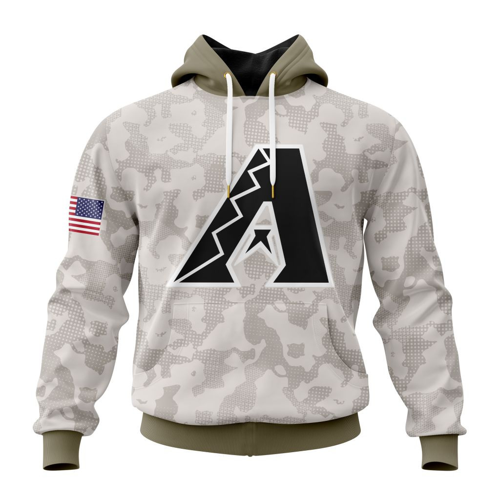 Arizona Diamondbacks | Special Hoodie Armed Forces Day Design