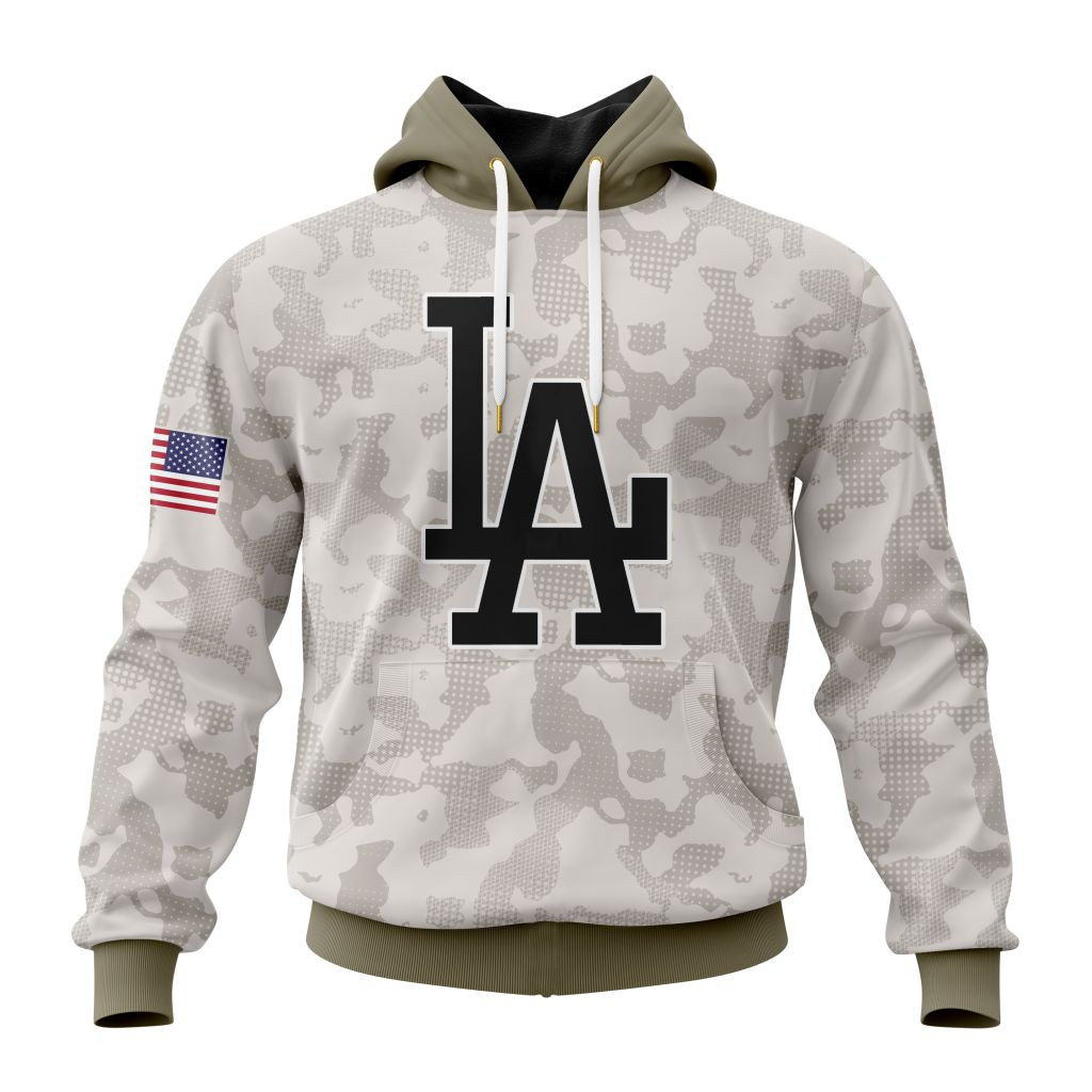 Los Angeles Dodgers | Special Hoodie Armed Forces Day Design