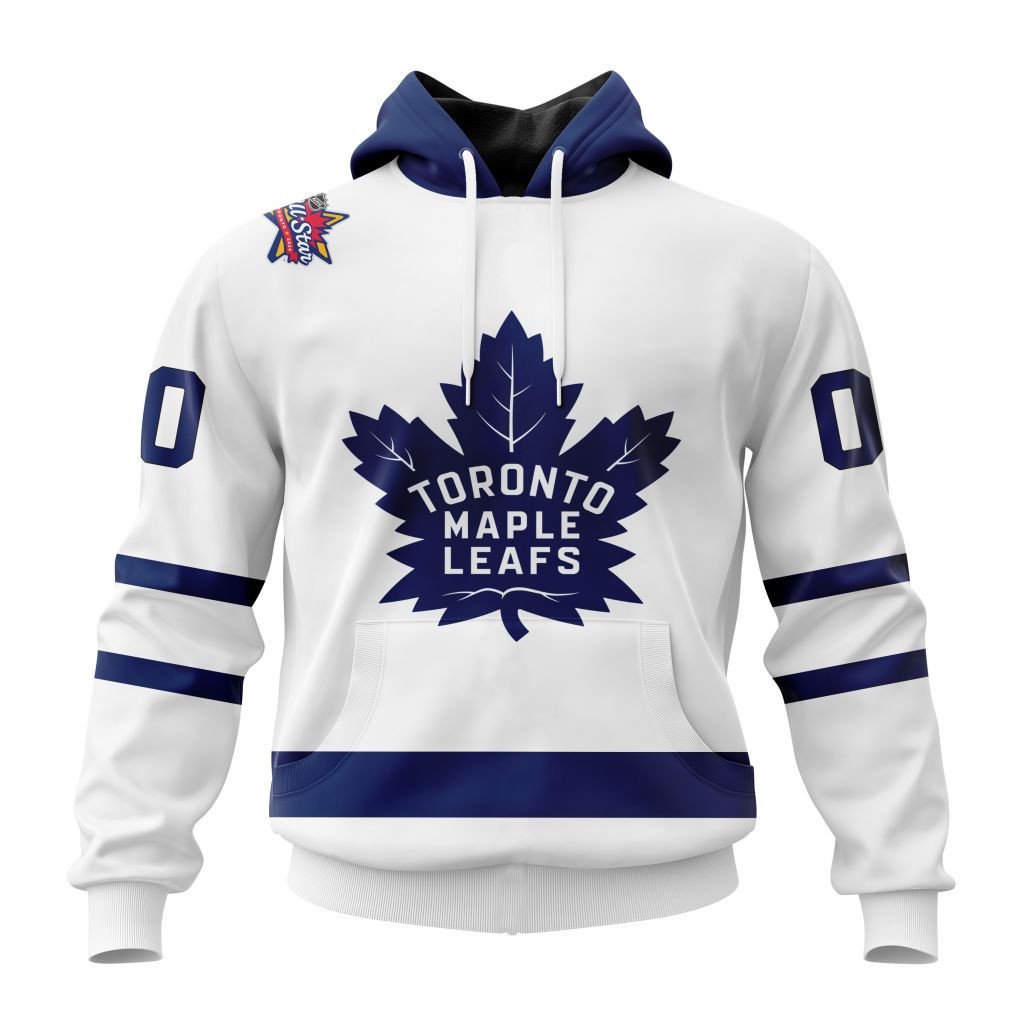 Toronto Maple Leafs | Personalized Away Hoodie Jerseys