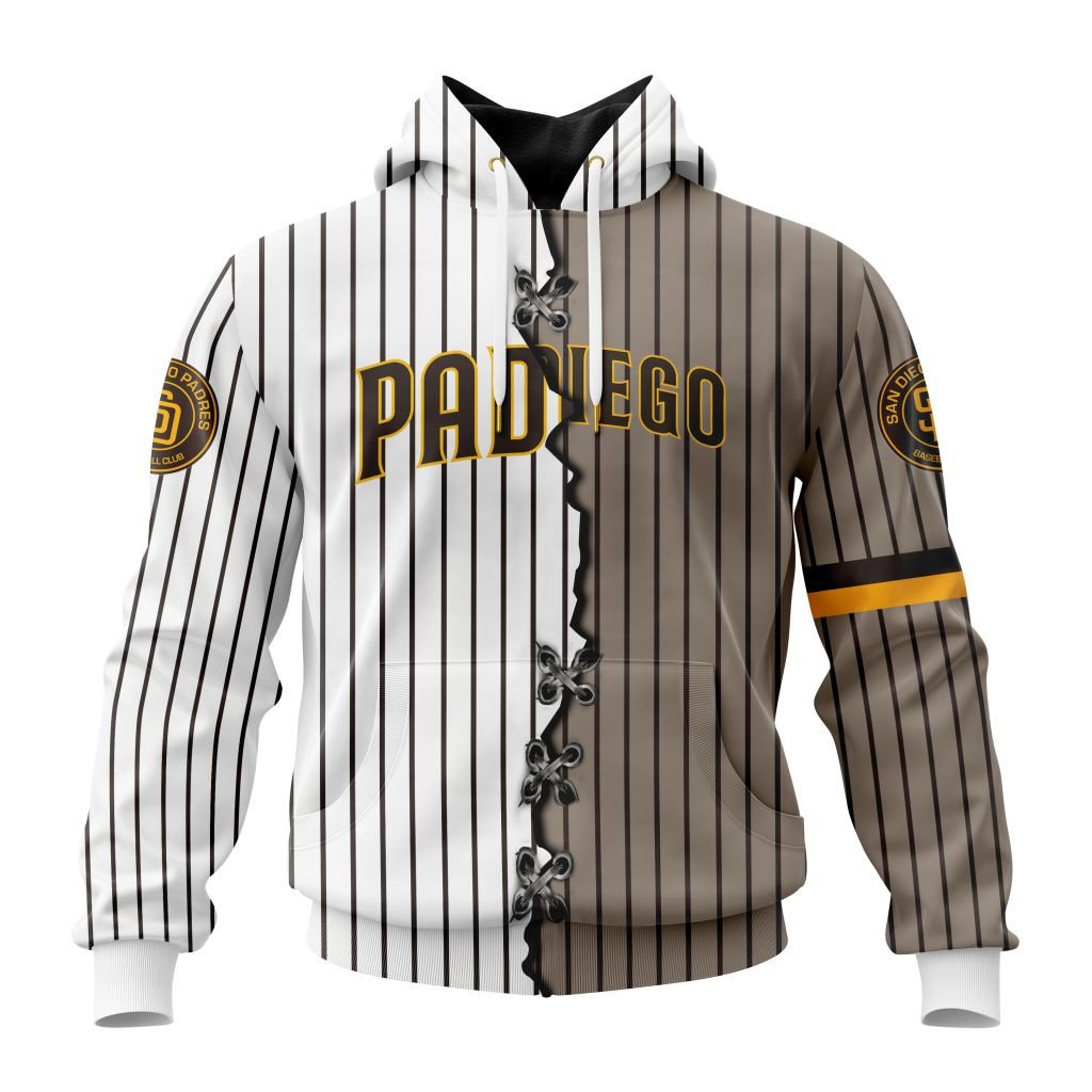 San Diego Padres | Personalized Hoodie Mix Jersey Design