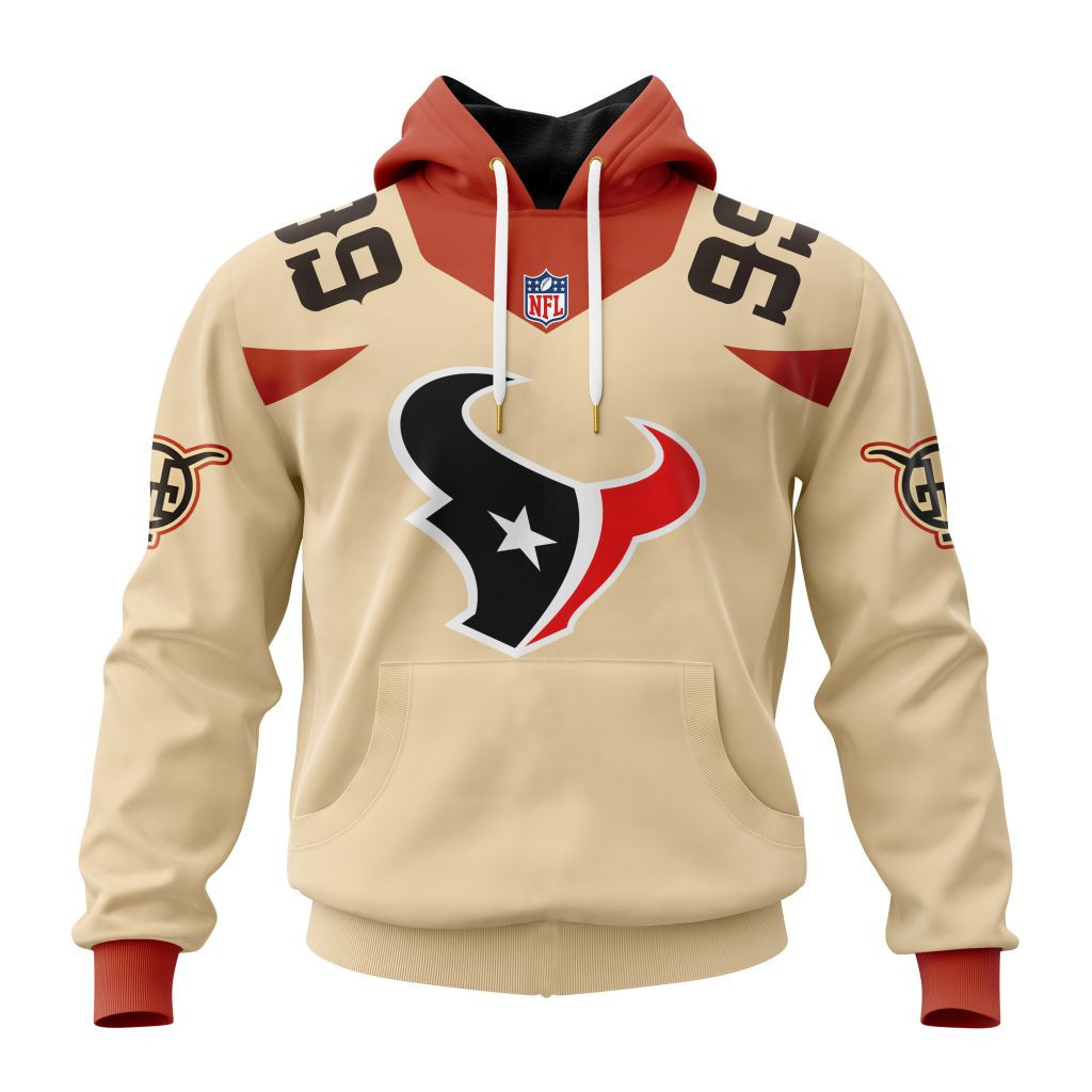 Houston Texans | Personalized Hoodie Away Design