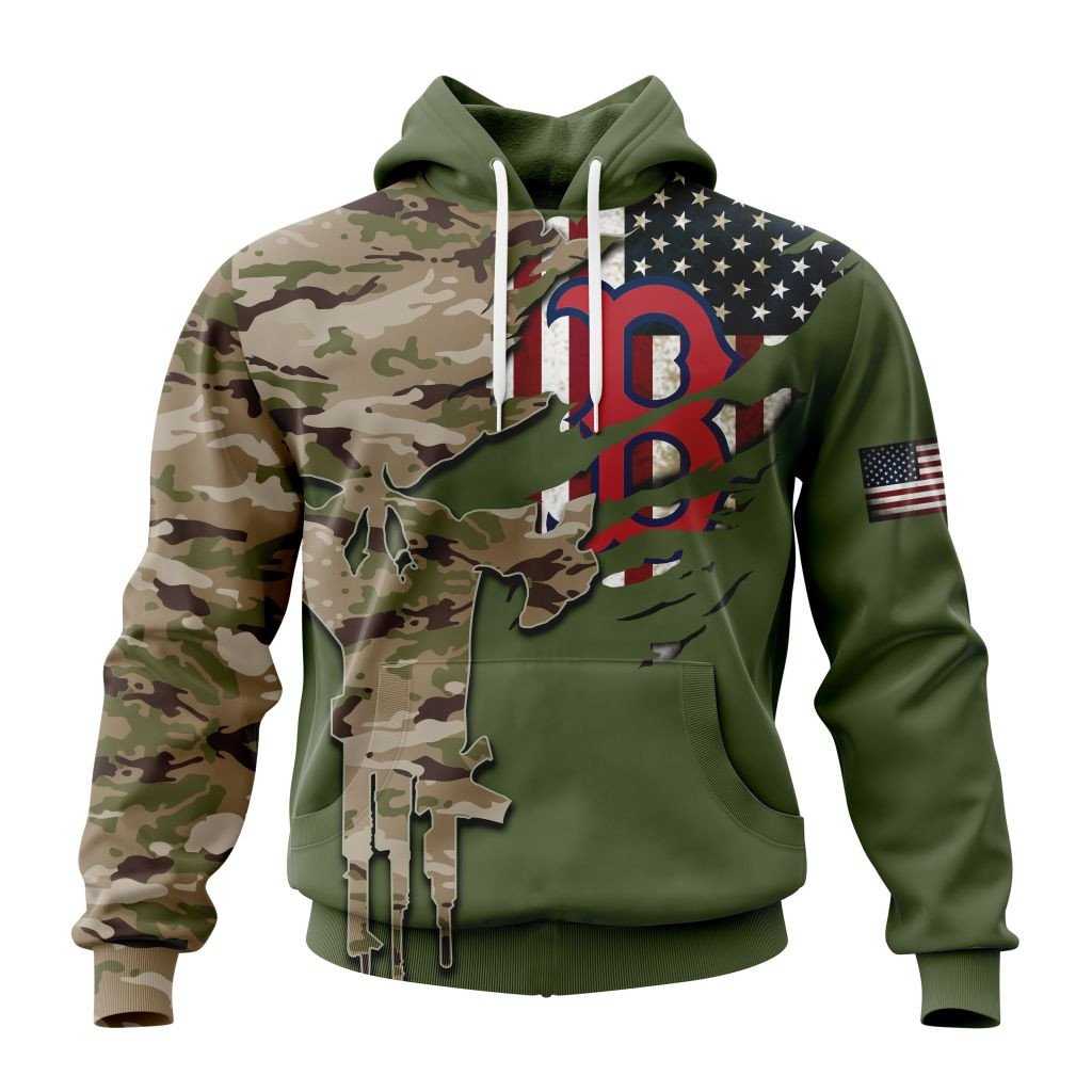 Boston Red Sox | Special Camo Design For Veterans Day