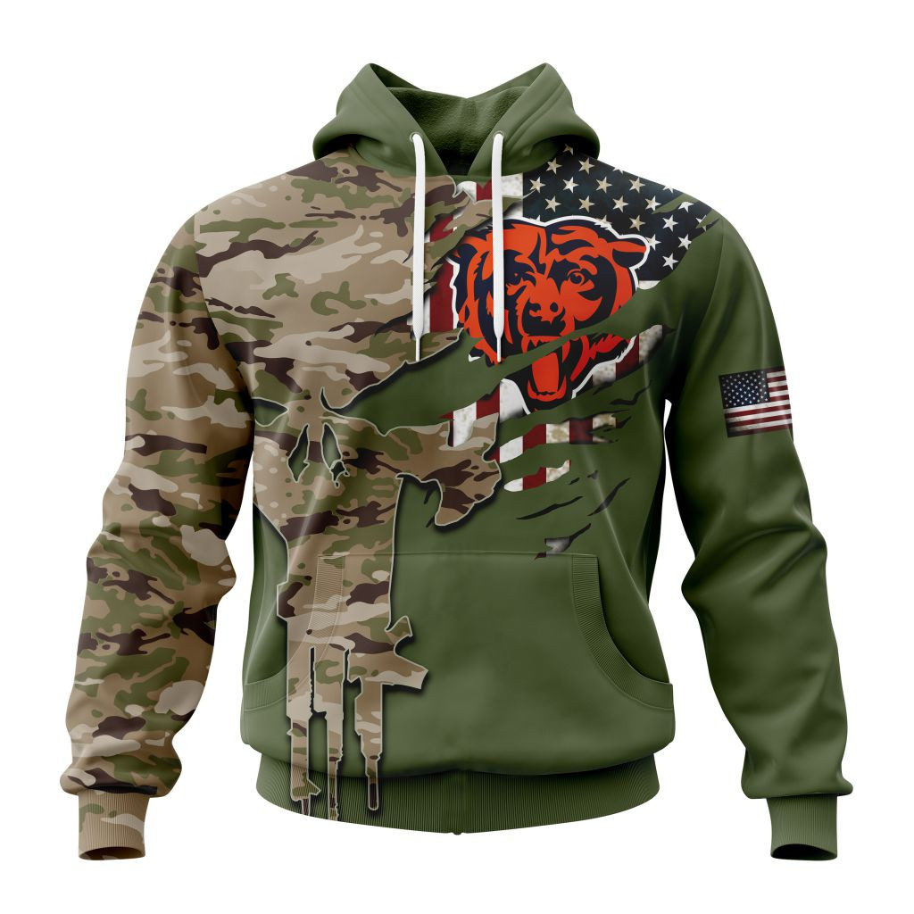 Chicago Bears | Special Camo Design For Veterans Day