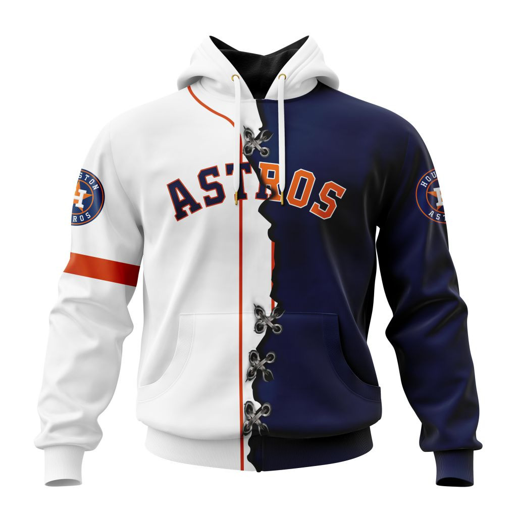 Houston Astros | Personalized Hoodie Mix Jersey Design