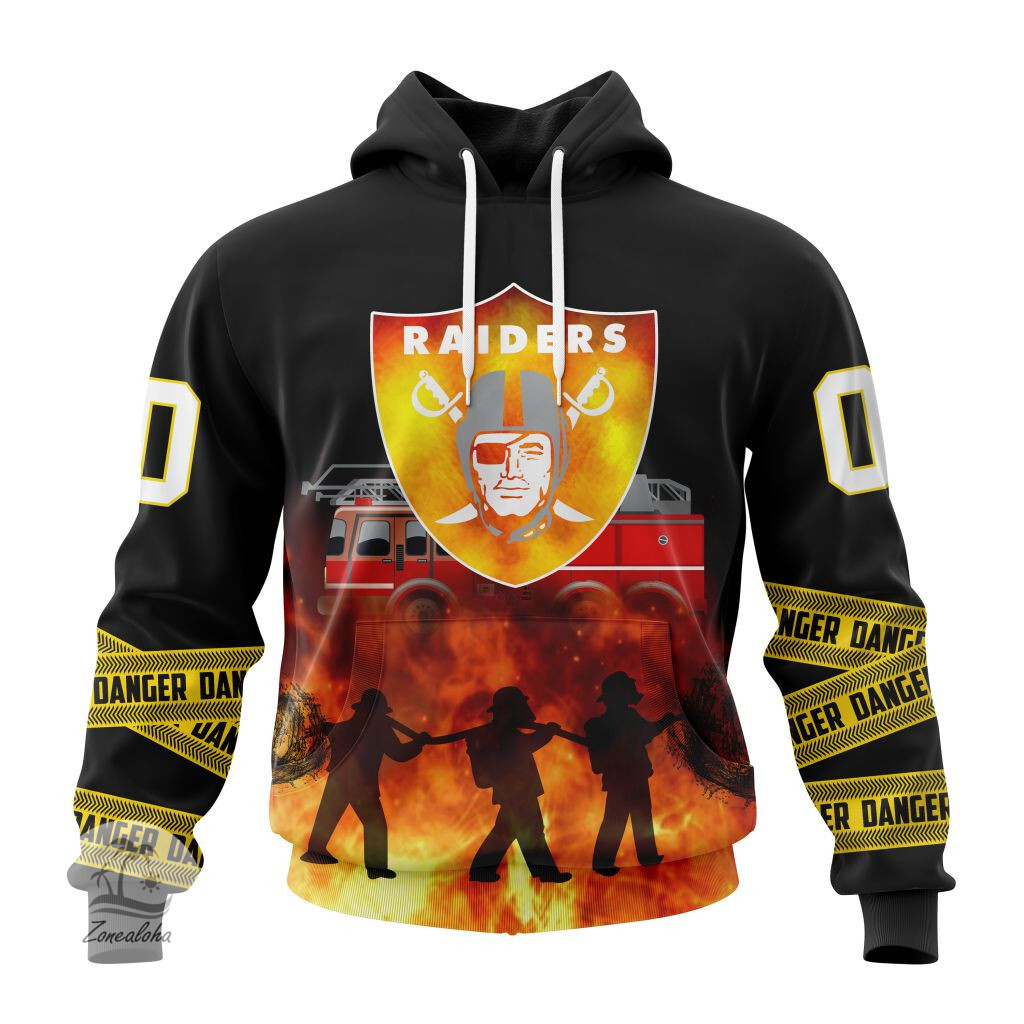 Las Vegas Raiders | Specialized Design Honor Firefighter