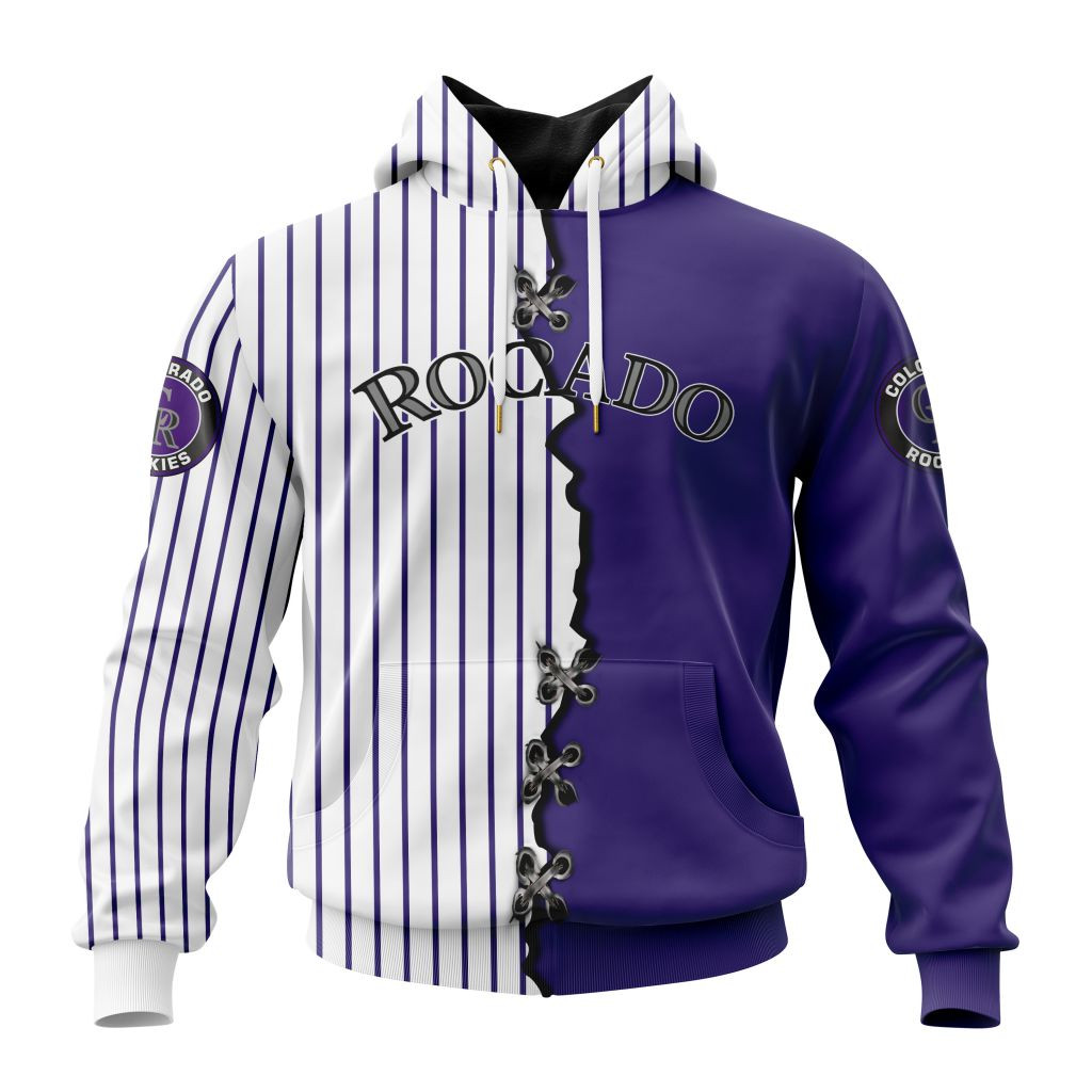 Colorado Rockies | Personalized Hoodie Mix Jersey Design