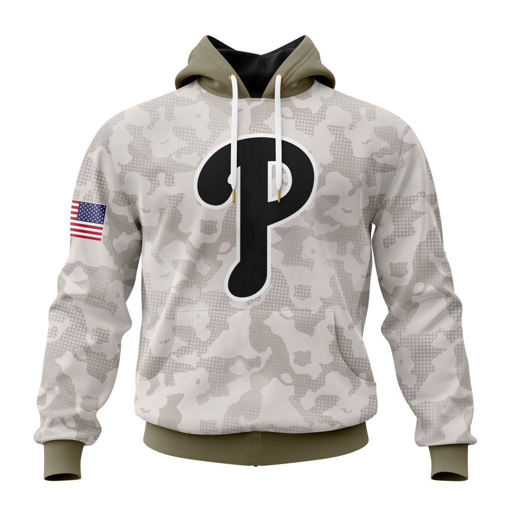 Philadelphia Phillies | Special Hoodie Armed Forces Day Design