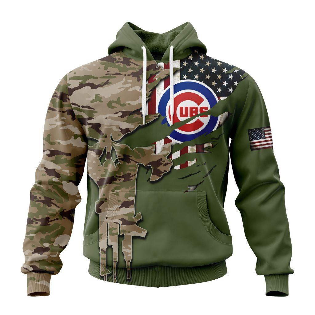Chicago Cubs | Special Camo Design For Veterans Day