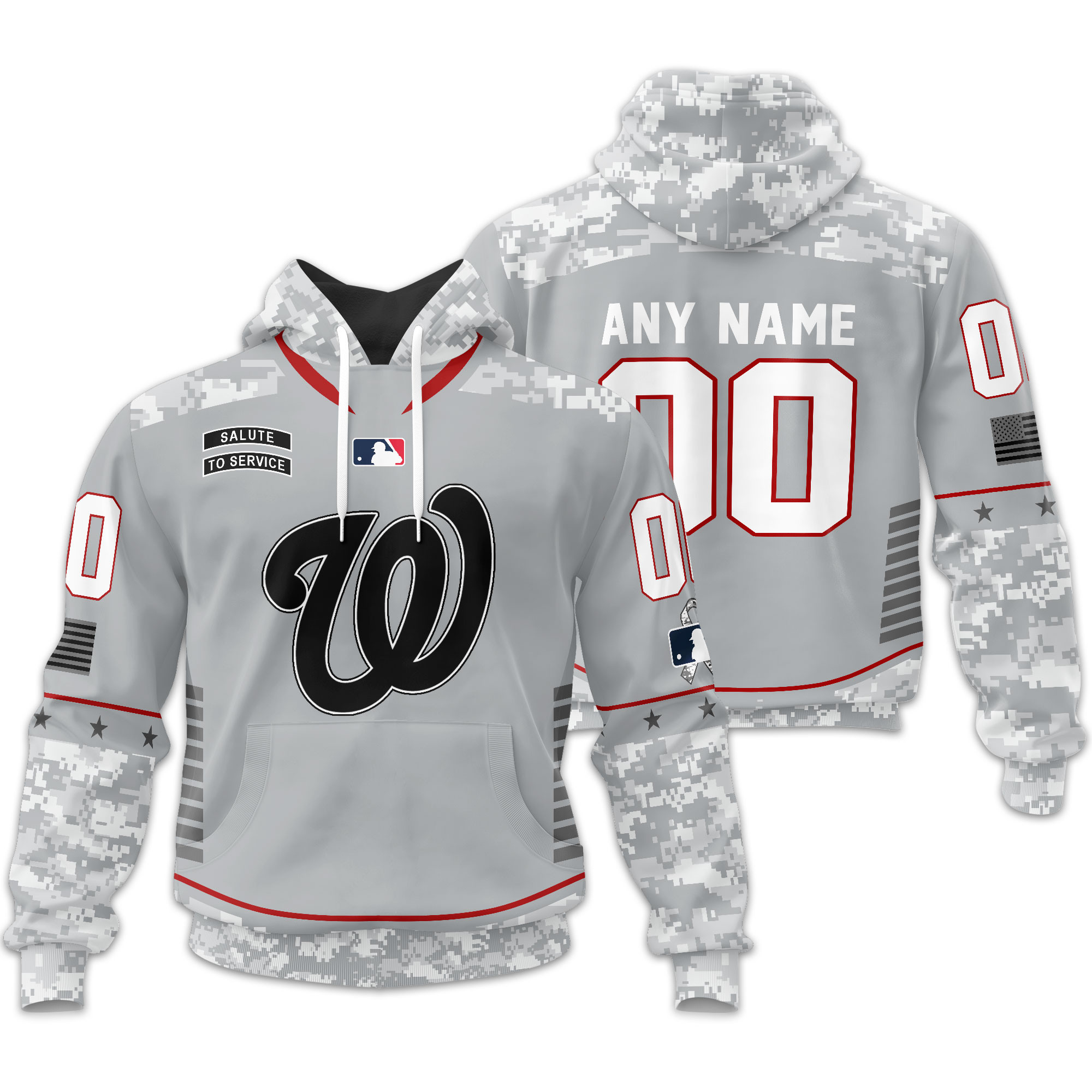 Washington Nationals | Specialized Design Camo Salute