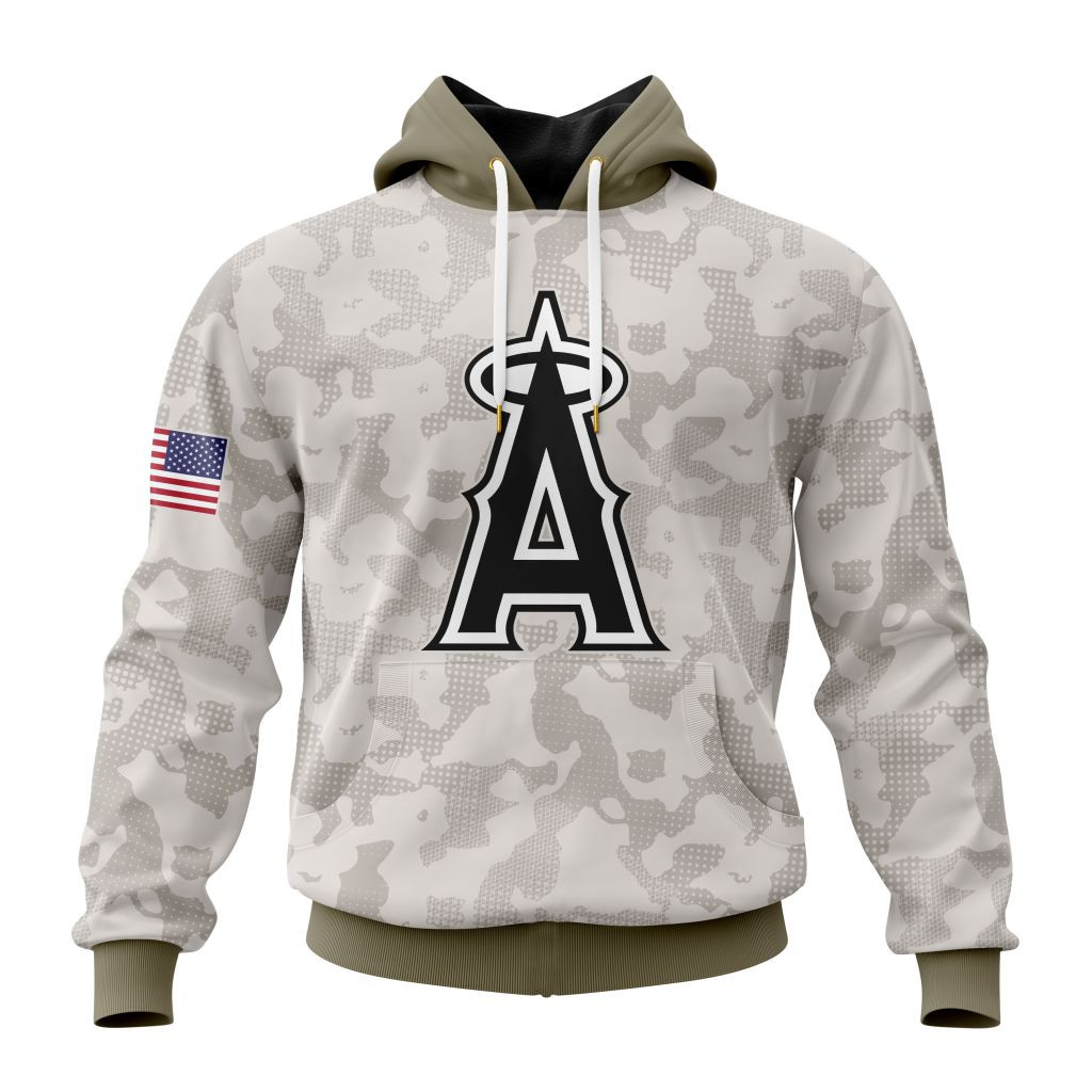 Los Angeles Angels | Special Hoodie Armed Forces Day Design