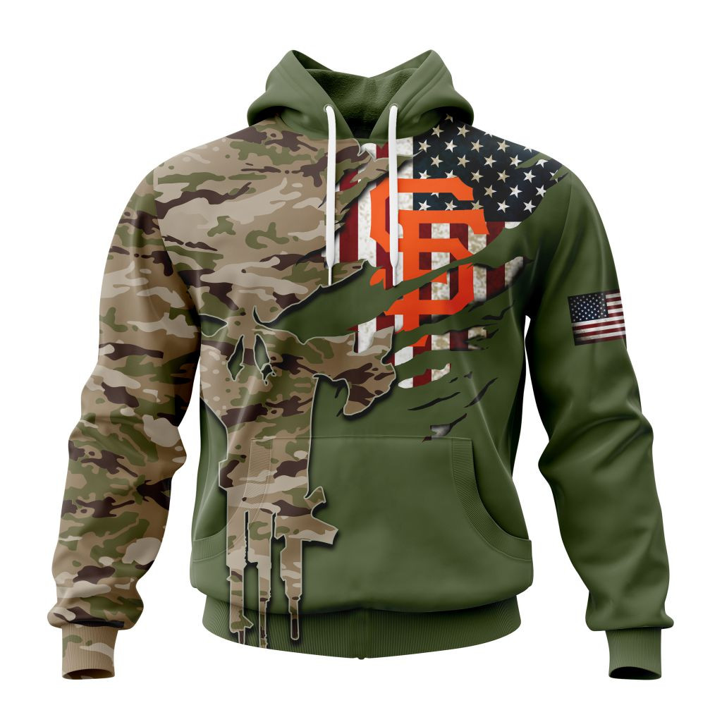 San Francisco Giants | Special Camo Design For Veterans Day