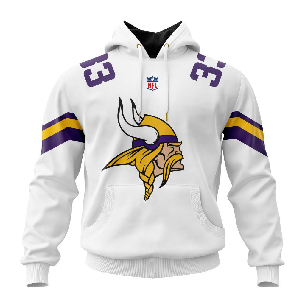 Minnesota Vikings | Personalized Hoodie Away Design
