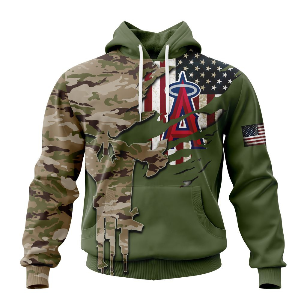 Los Angeles Angels | Special Camo Design For Veterans Day