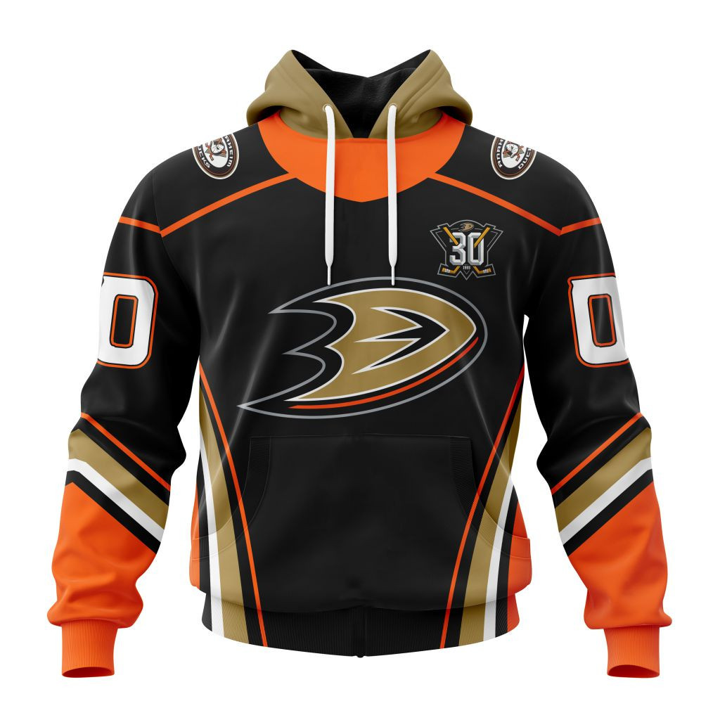 Anaheim Ducks | Personalized Home Hoodie Jerseys