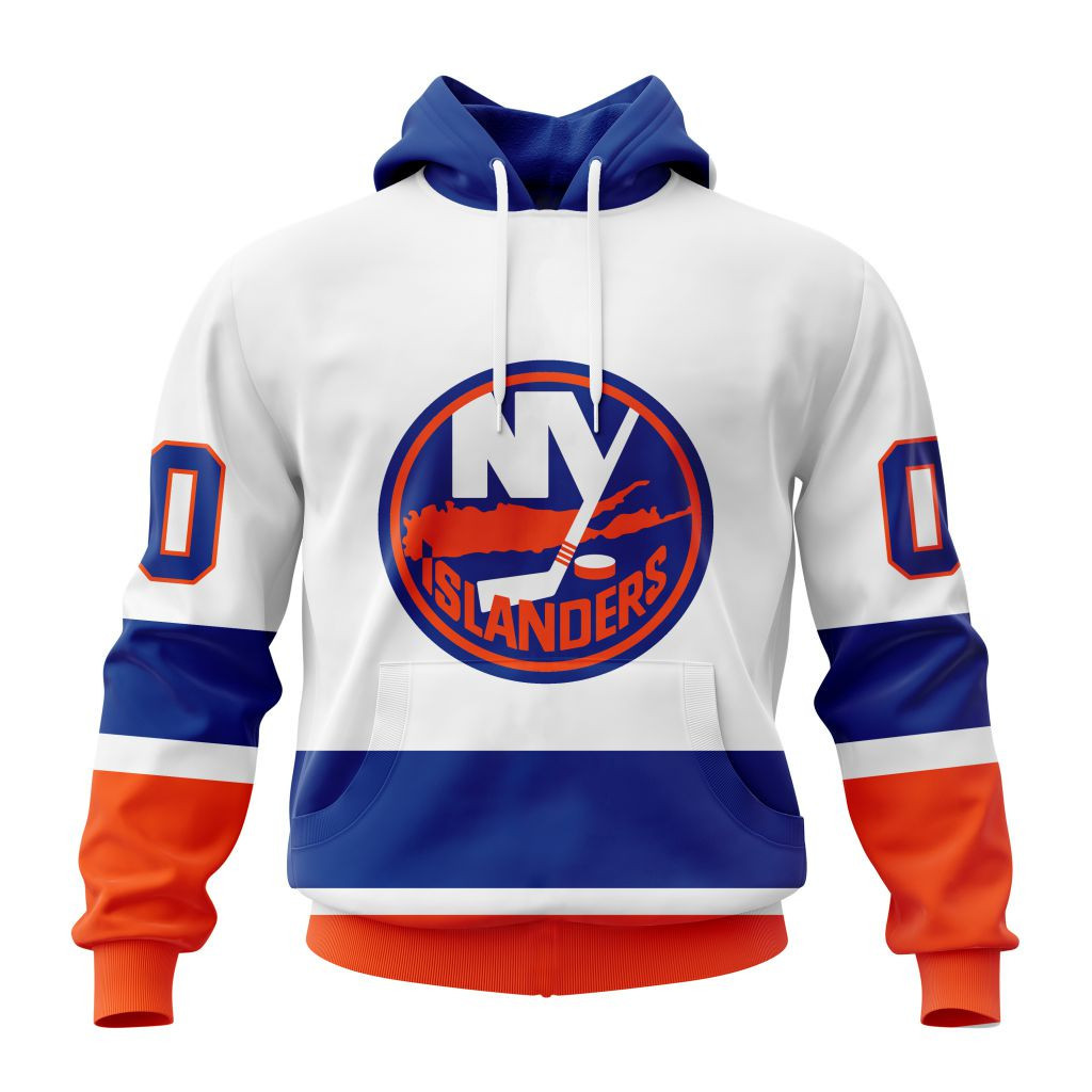 New York Islanders | Personalized Away Hoodie Jerseys