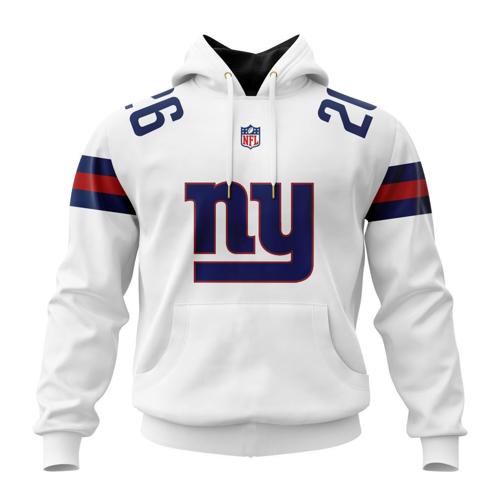 New York Giants | Personalized Hoodie Away Design