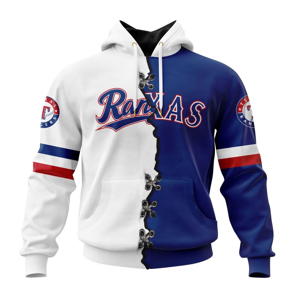 Texas Rangers | Personalized Hoodie Mix Jersey Design