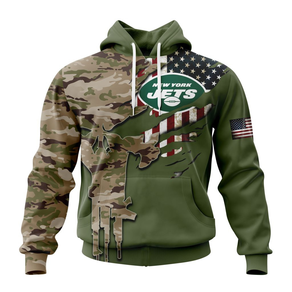 New York Jets | Special Camo Design For Veterans Day