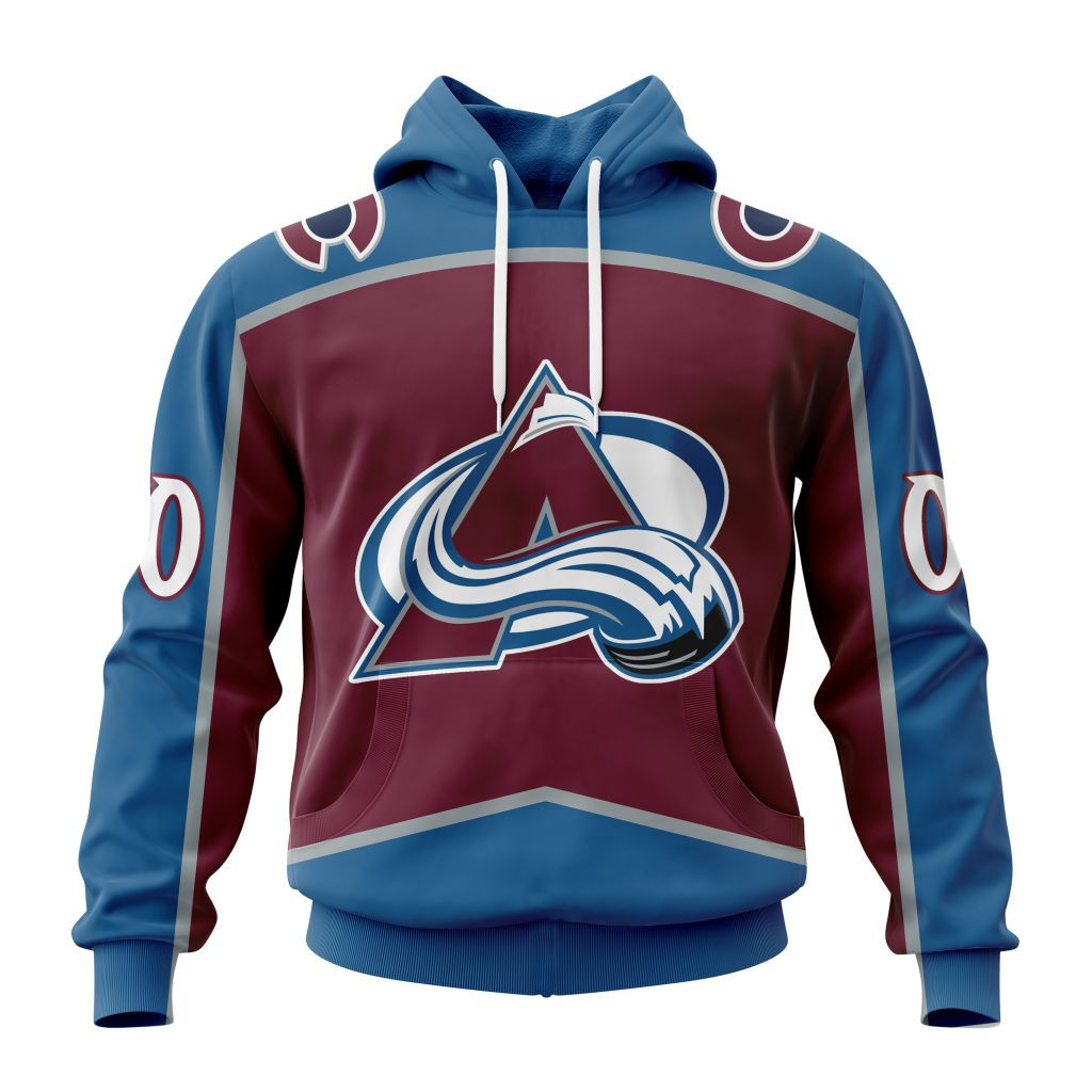 Colorado Avalanche | Personalized Home Hoodie Jerseys