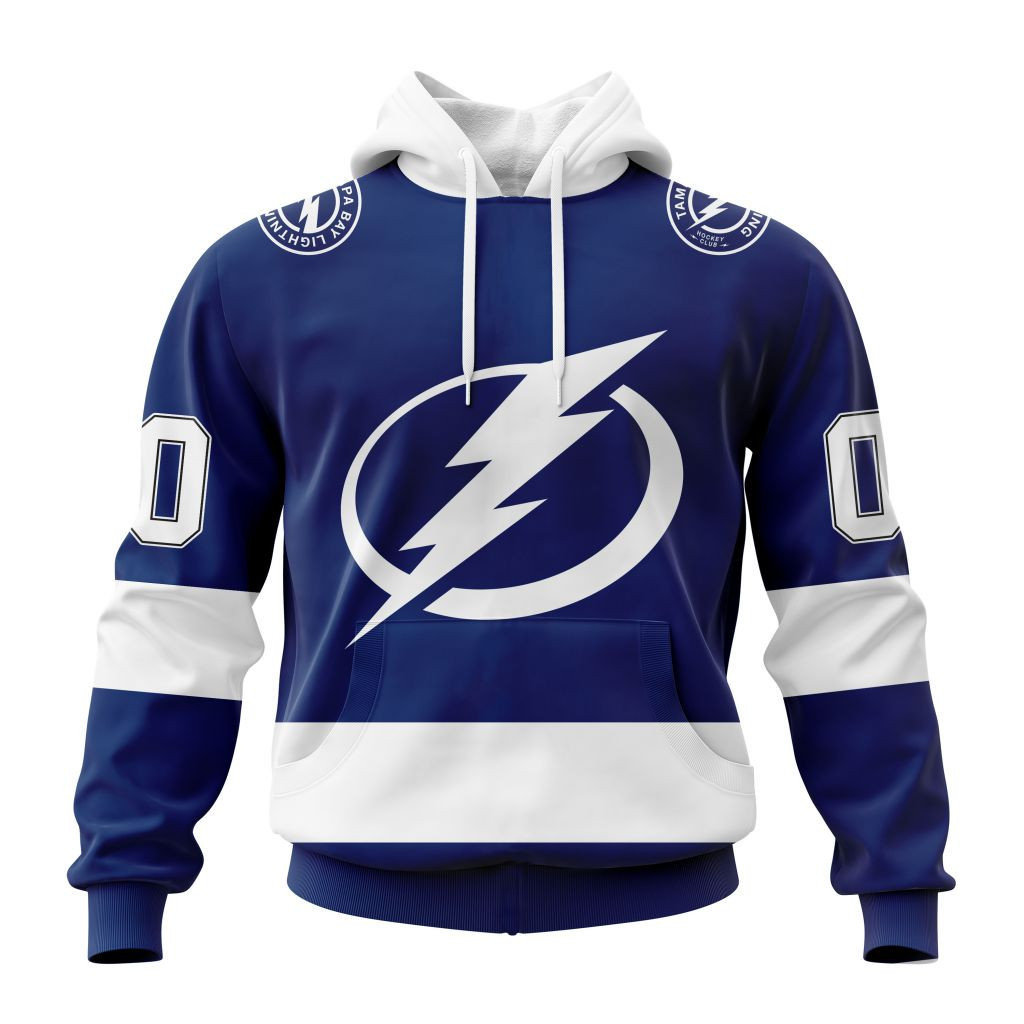 Tampa Bay Lightning | Personalized Home Hoodie Jerseys